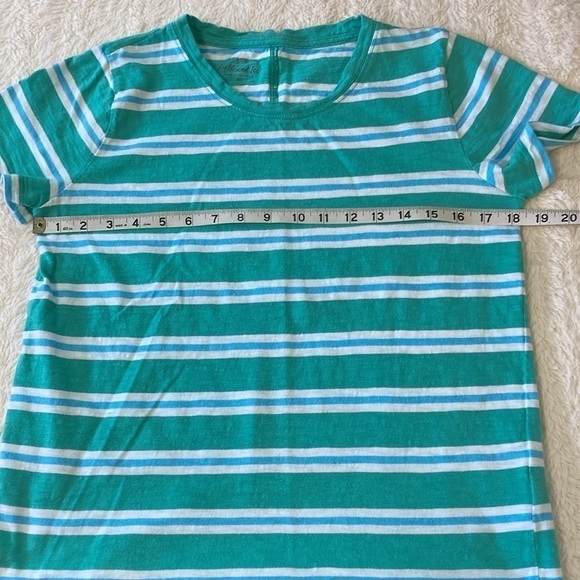 J. Crew Short Sleeve Stripe Girlfriend Tee - Picture 3 of 6